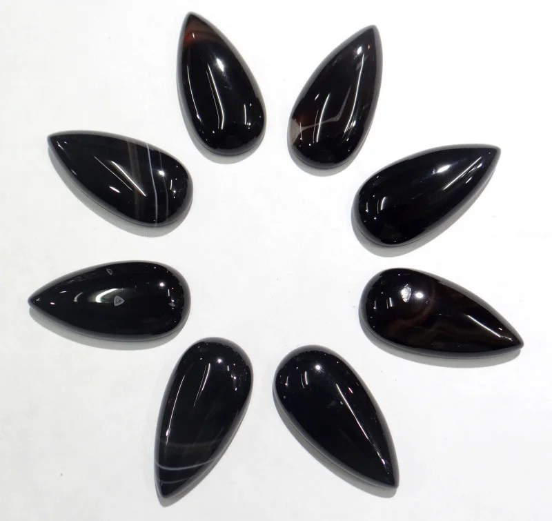 30pcs natural Brazil sodalite Mexican Crazy stone water shape Cabochon beads 15*30mm No Hole for jewelry making Necklace ring | Украшения и