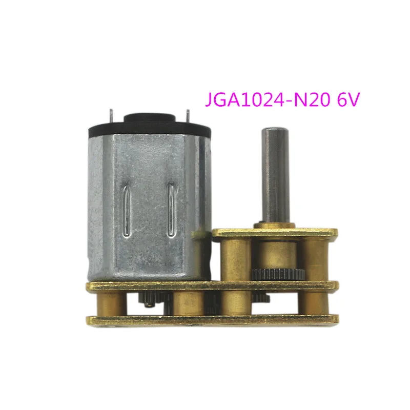 JGA1024-N20 3V-5V-6V-12V микро-редуктор постоянного тока, может быть повернут, для роботов...