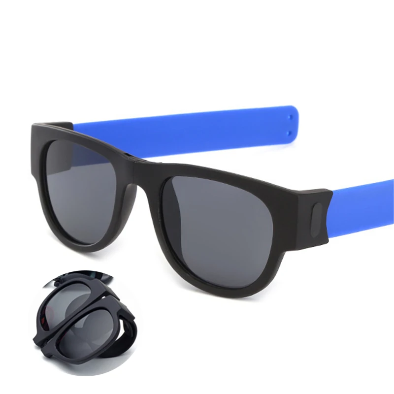 Новинка 2019 складные мужские и женские солнцезащитные очки Силиконовые