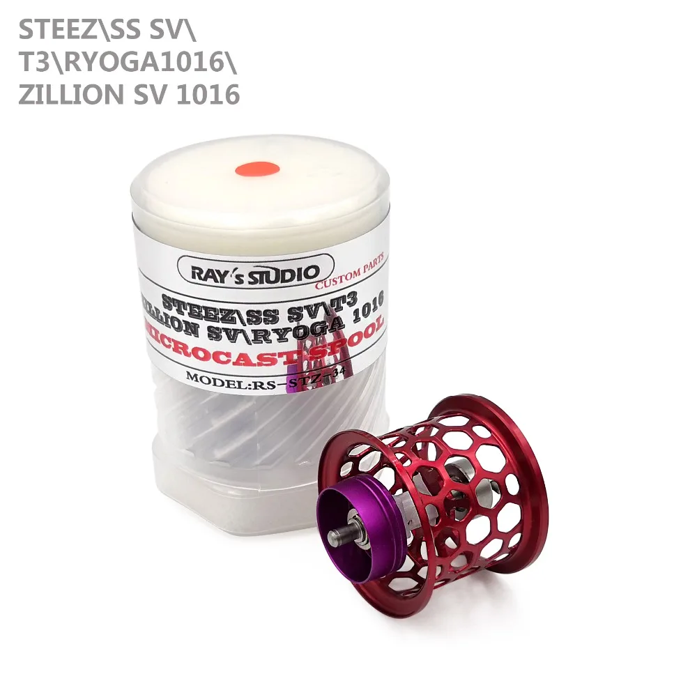Катушка сделай сам(не) для DAIWA STEEZ \ SS SV \ T3 \ ZILLION SV \ RYOGA 1016 алюминиевый сплав сотовая Литая Катушка 9,2 г