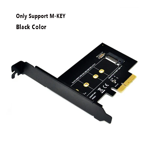 Зеленый M.2 PCIe адаптер M2 NGFF SSD NVME M ключ SATA на основе B ключ для PCI-e 3,0X4X8X16 размер 2230-2280 M.2 ssd Контроллер конвертер карта - Цвет: Зеленый