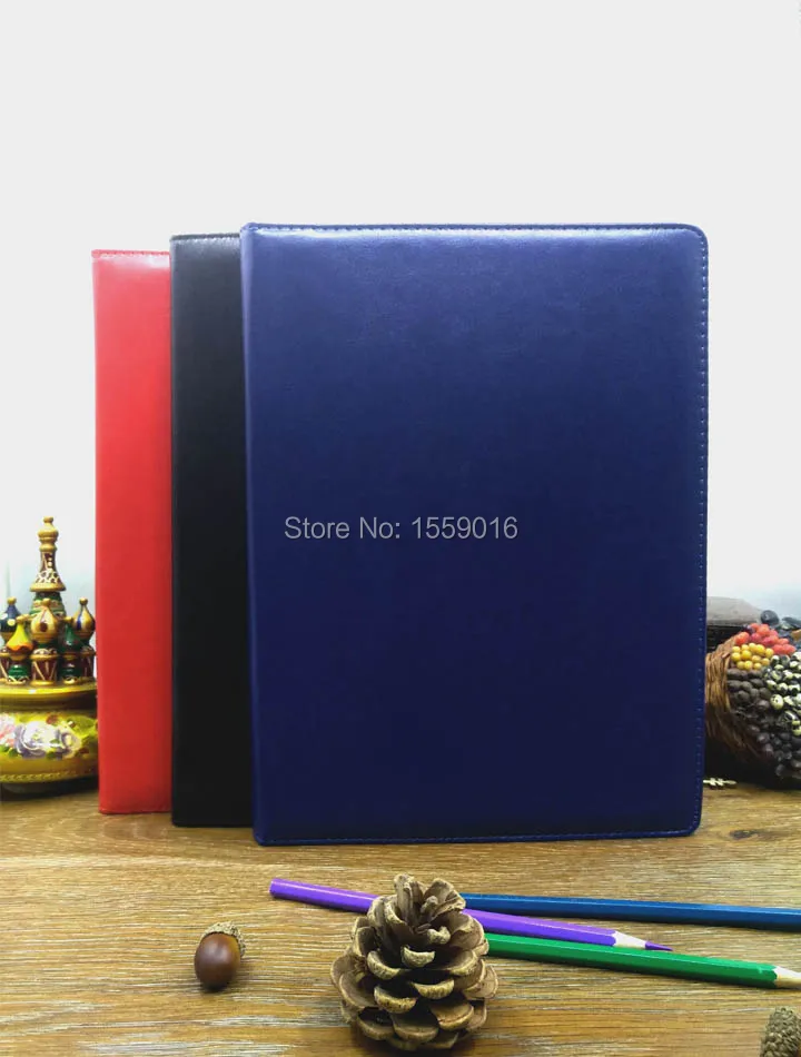 Папка с набором A4 файл многофункциональный кожаный Padfolio с калькулятор файл для документов