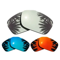 silverblue mirroredorange red mirrored coating 3 pairs polarized replacement lenses for fuel cell 100 uva uvb protection