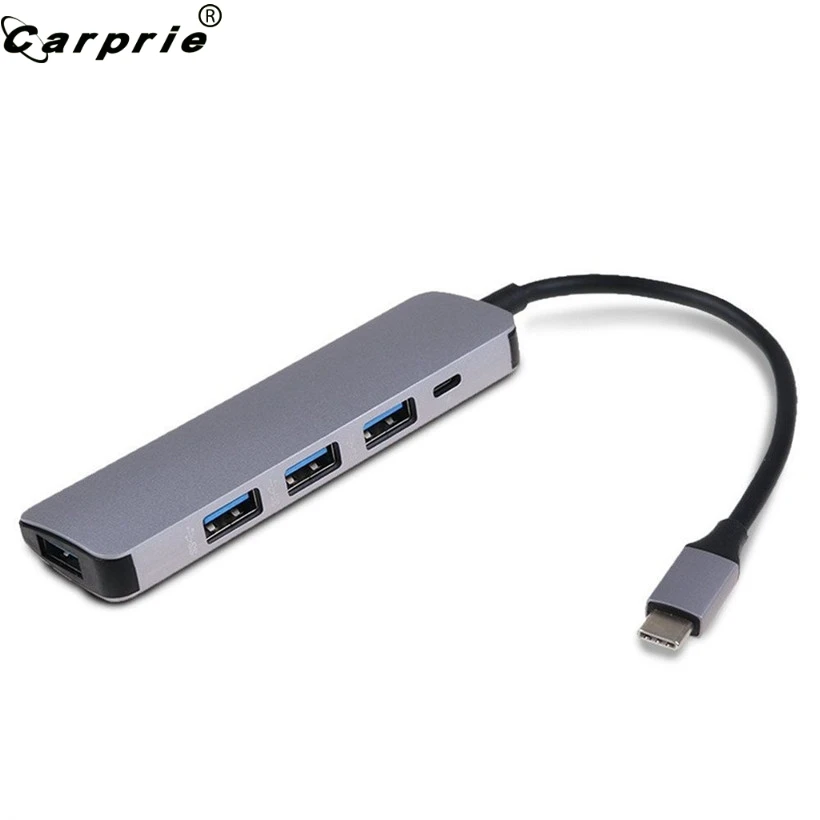 Высокоскоростной USB 3 1 Тип C штекер на 4 порта 0 втулки адаптер Коннектор порт