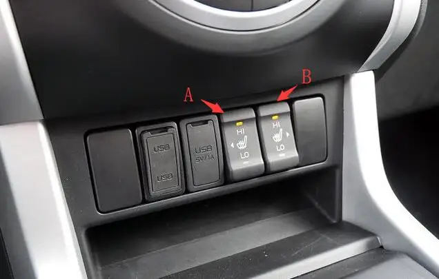 Переключатель температуры подогрева сидений для Isuzu MUX DMAX | Автомобили и