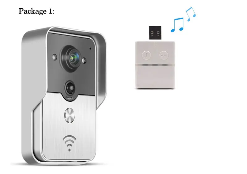 KNOX KW01 Wifi видео дверной звонок беспроводной дверной интерфон телефон разблокировка двери удаленно по смартфонам