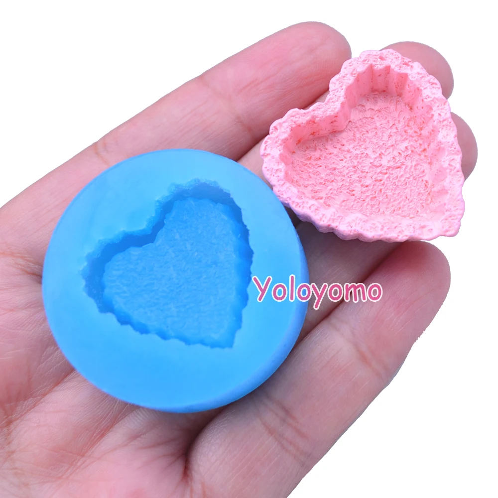 Q180YL 30 8 мм капкейк сердечко Tart/Нижняя силиконовая форма-форма для торта помадка