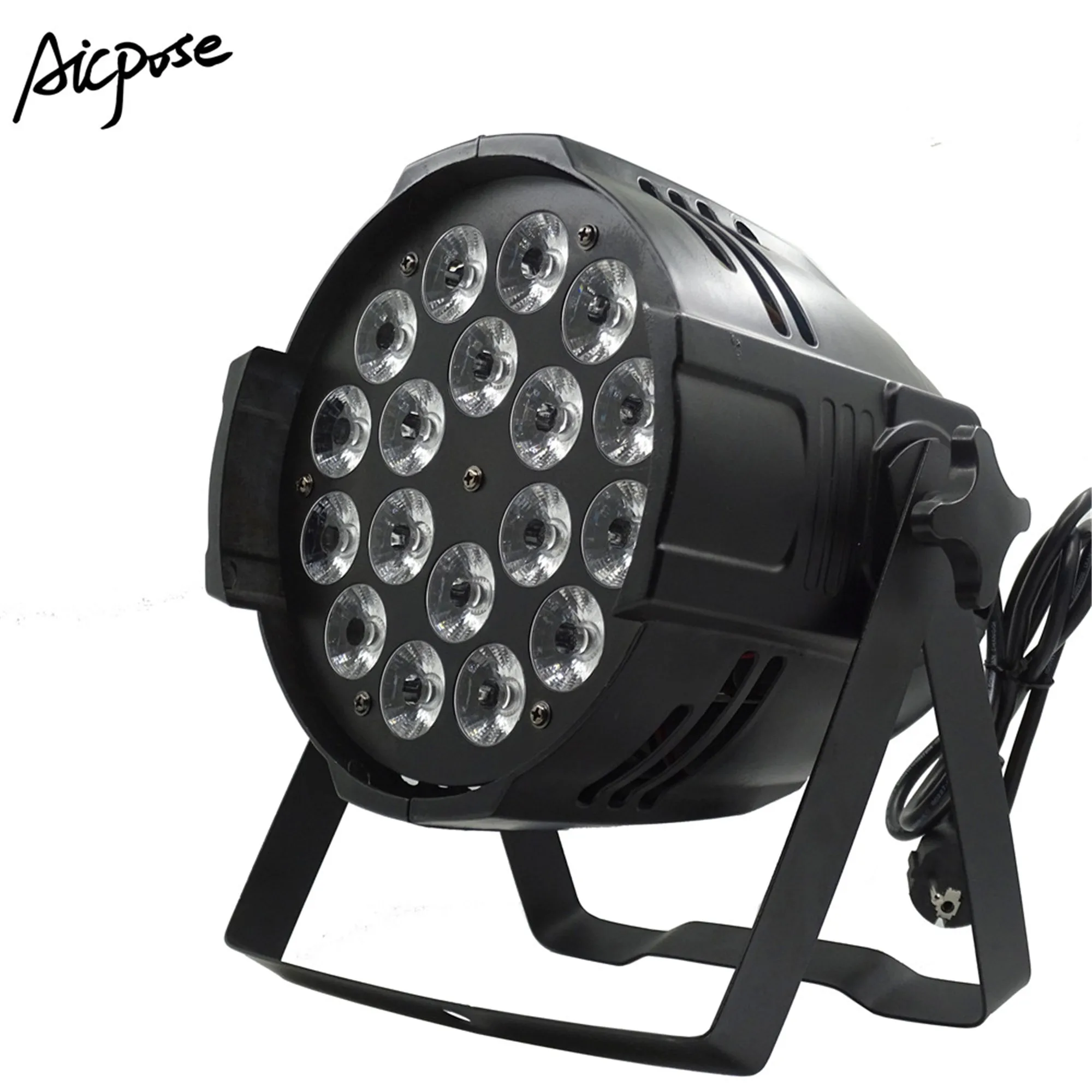 18*12 Вт алюминиевый LED Par 18x12 RGBW 4в1 Can 64 Светодиодный прожектор dj проектор для мытья
