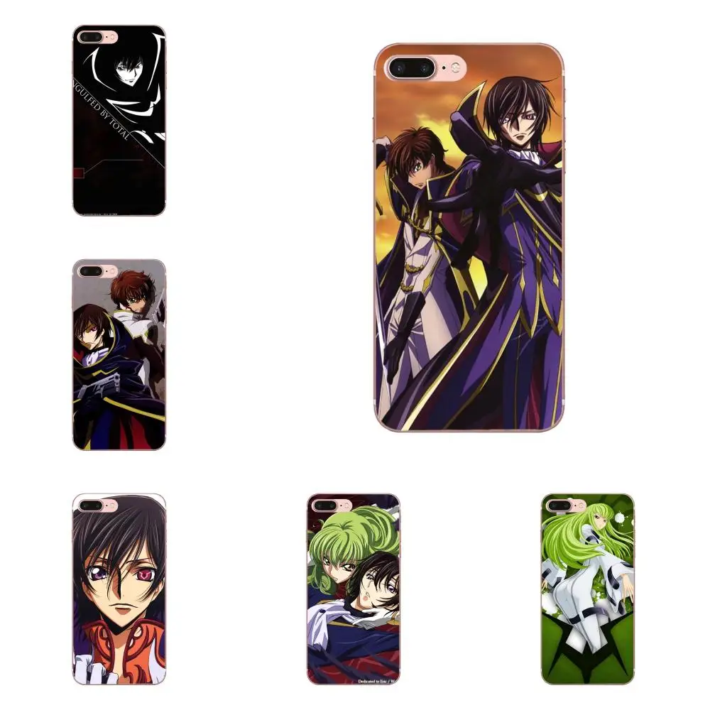 Японский аниме код Geass шаблон мягкие горячие продажи для Xiaomi Mi3 Mi4 Mi4C Mi4i Mi5 Mi 5S 5X 6 6X 8