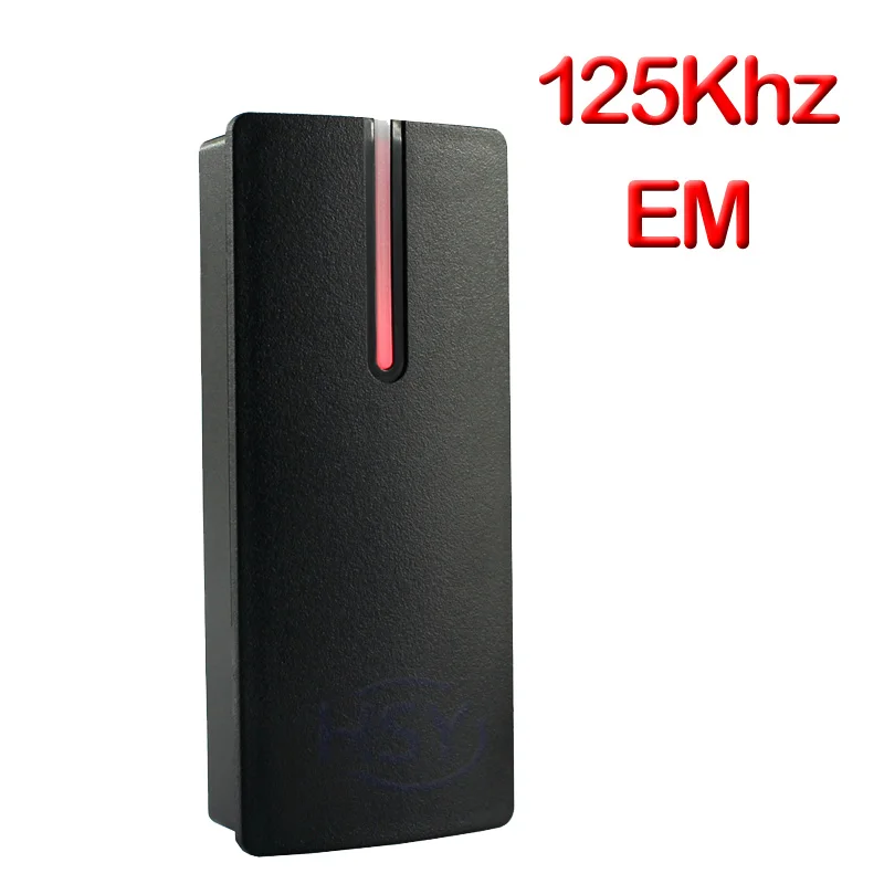HSY RFID считыватель карт контроля доступа ворота 125 кГц Близость EM ID 13,56 МГц HF MF карты Wiegand считыватели - Цвет: R148 125Khz EM