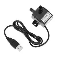 DC 5V USB Jack Мини DC 12 В водяной насос для дайвинга насосы для пруда Аквариум Фонтан Электрический садовый инструмент 280L/час 30-40 dbs - Напряжение: DC 5V USB Jack