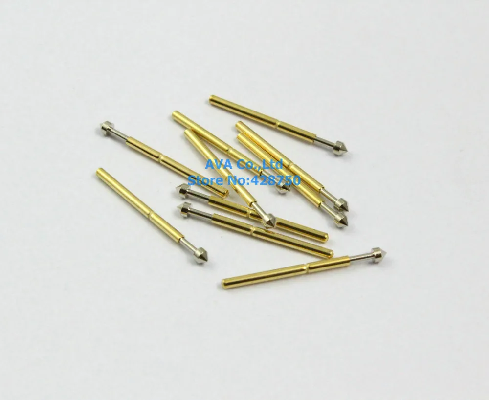 100 шт. Шпилька щупа для пружины диаметром 1 02 мм г|spring test probe|pin pinpin |