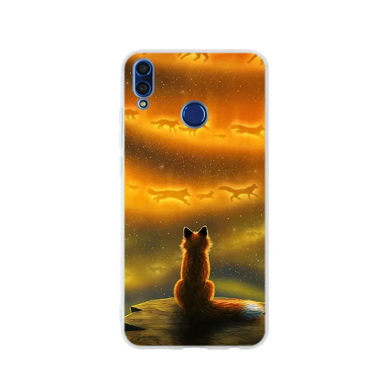 pattern 05 Аниме Забавный foxs Прекрасный милый силиконовый чехол для телефона чехол для huawei Honor 9 10 Lite 6X 7X 8X Max 7A 8A 8C 20 PLAY 9x горячая распродажа - Цвет: pattern 05