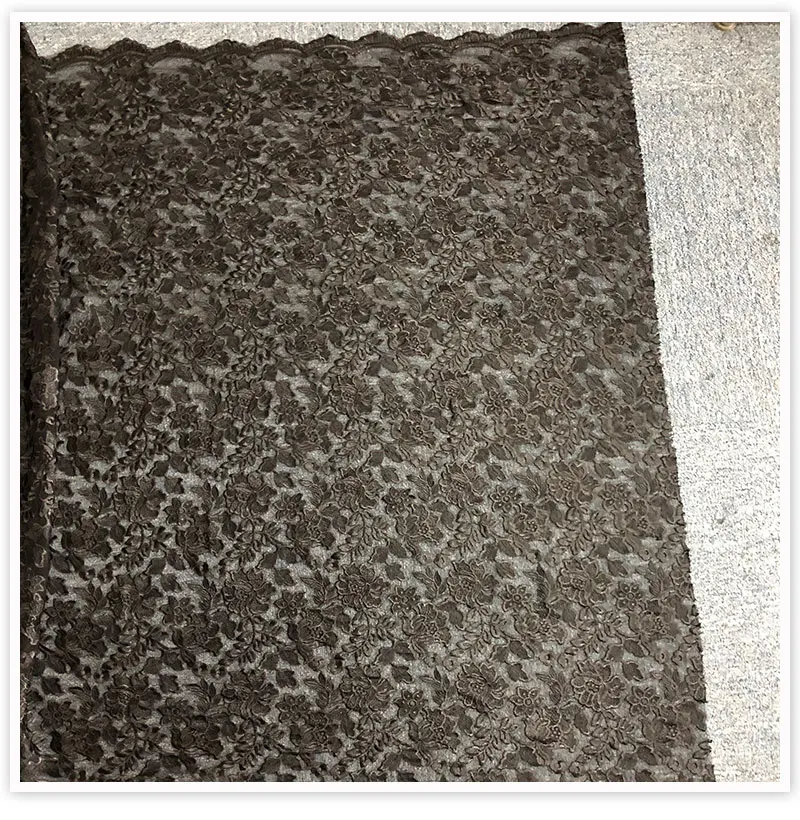 Тяжелая Цветочная вышивка сетчатая кружевная ткань для платья серая черная красная розовая Цветочная кружевная ткань tecidos telas stoffen SP4650