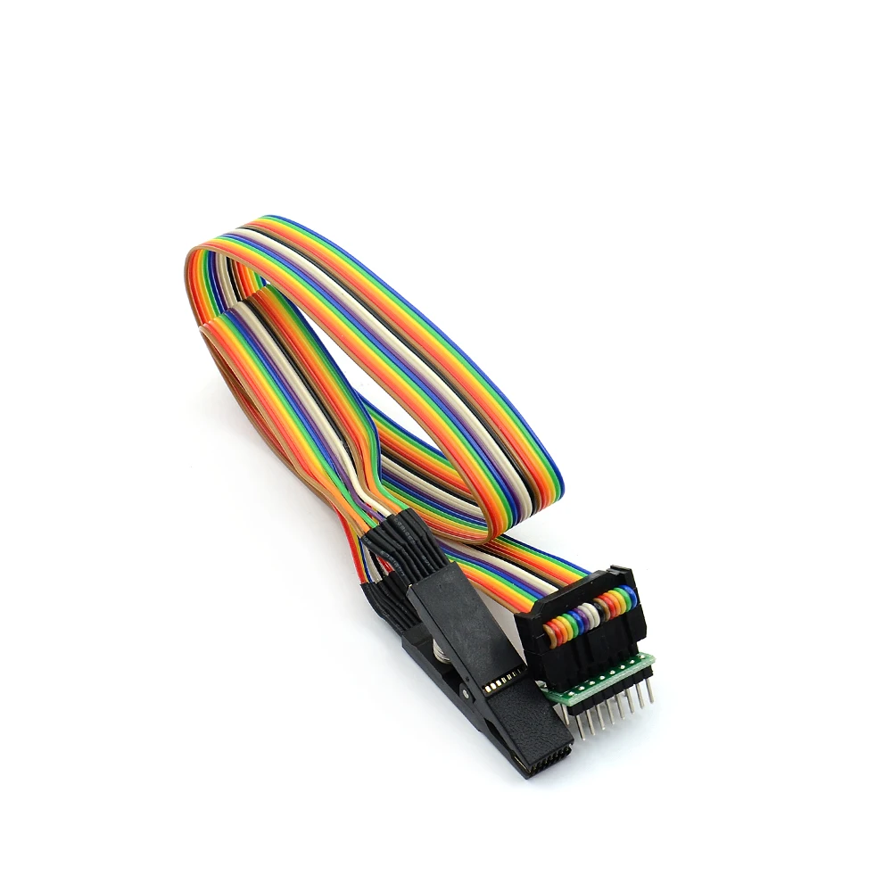 Новое поступление тестовый зажим SOP16 SOP Pin IC К DIP8 Flash Clip для 25 серий RT809F TL866CS