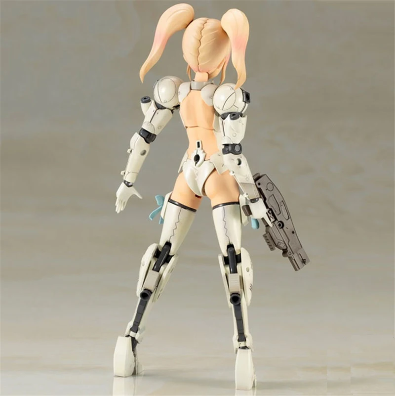 Kotobukiya аниме рамка руки девушка белый тигр собранная фигурка Коллекционная модель игрушки для детей Рождественский подарок