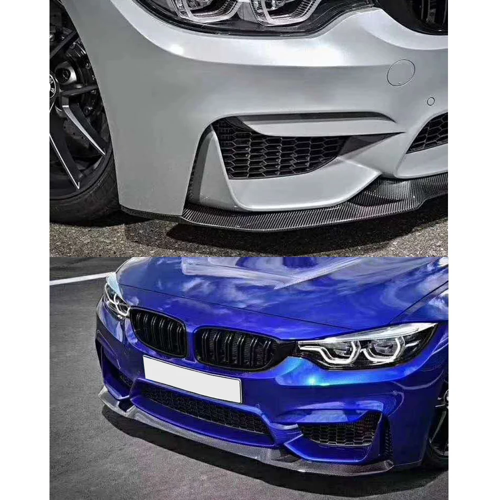 Передний бампер из углеродного волокна для BMW F80 M3 F82 F83 M4 Sedan Coupe Convertible 2014
