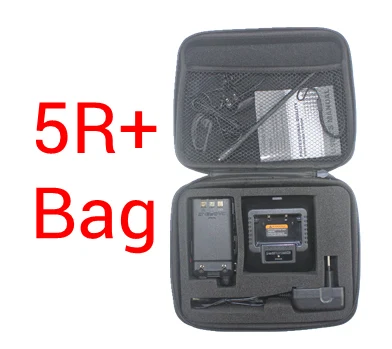 5R with bag no box Baofeng двухстороннее радио UV-5R портативная Любительская портативная рация Vhf Uhf Двухдиапазонная радиоприемная рация для охоты Дальнобойщика - Цвет: 5R with bag no box