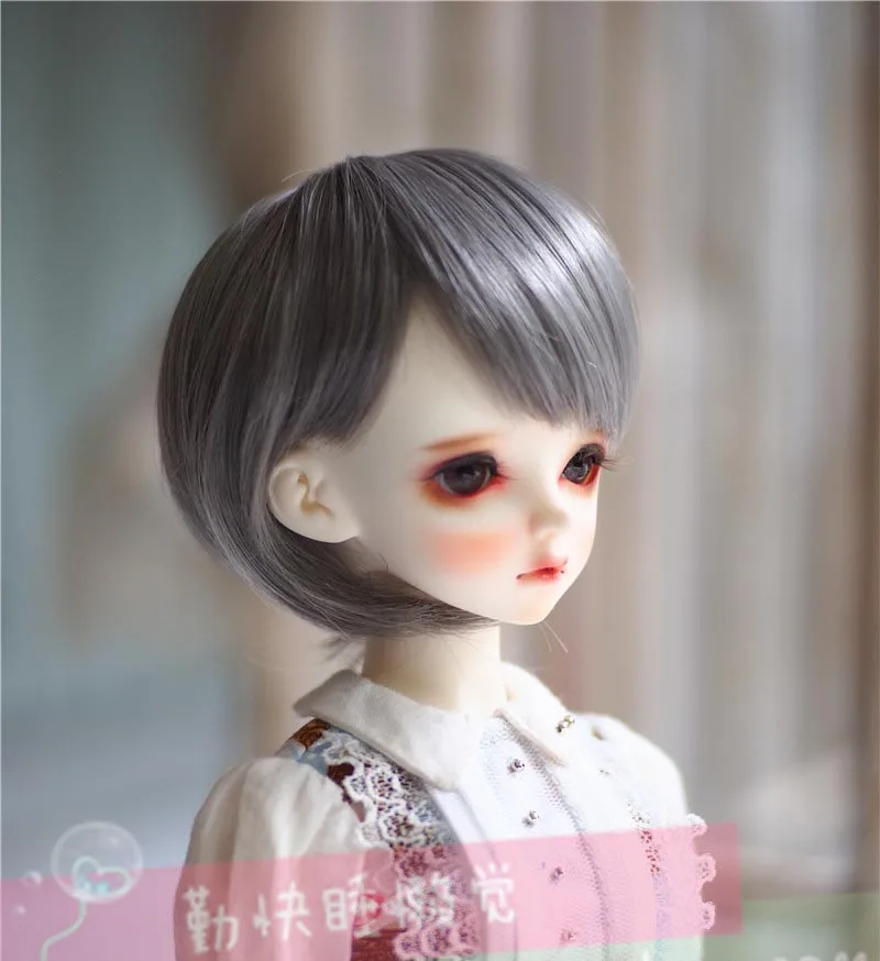 Новое поступление 1/3 1/4 1/6 Bjd парик высокая температура Милая Короткая прямая