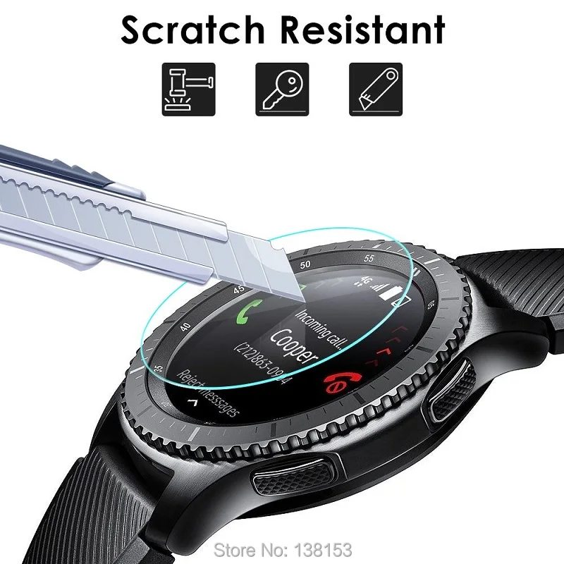 Закаленное стекло для Fossil Q Wander/Venture/ Explorist HR/Marshal/Control/Founder Gen 2/3/4/5 10 шт. защита