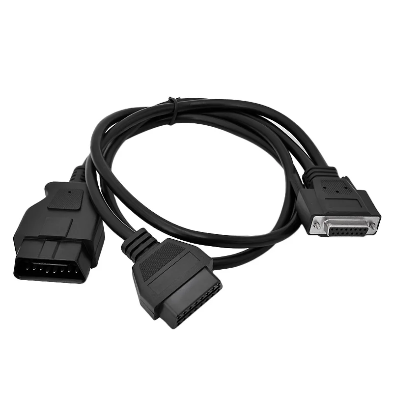 10 предметов/Лот размер с OBDII секционная коробка OBD2 булавки из окна автомобиля