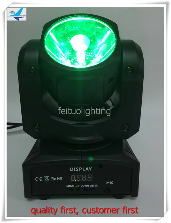 4xlot New Super Beam Mini Led Moving Head 60W RGBW Quad Lumiere Disco Light Dmx Stage Equipment Sound Active Dj Party | Освещение