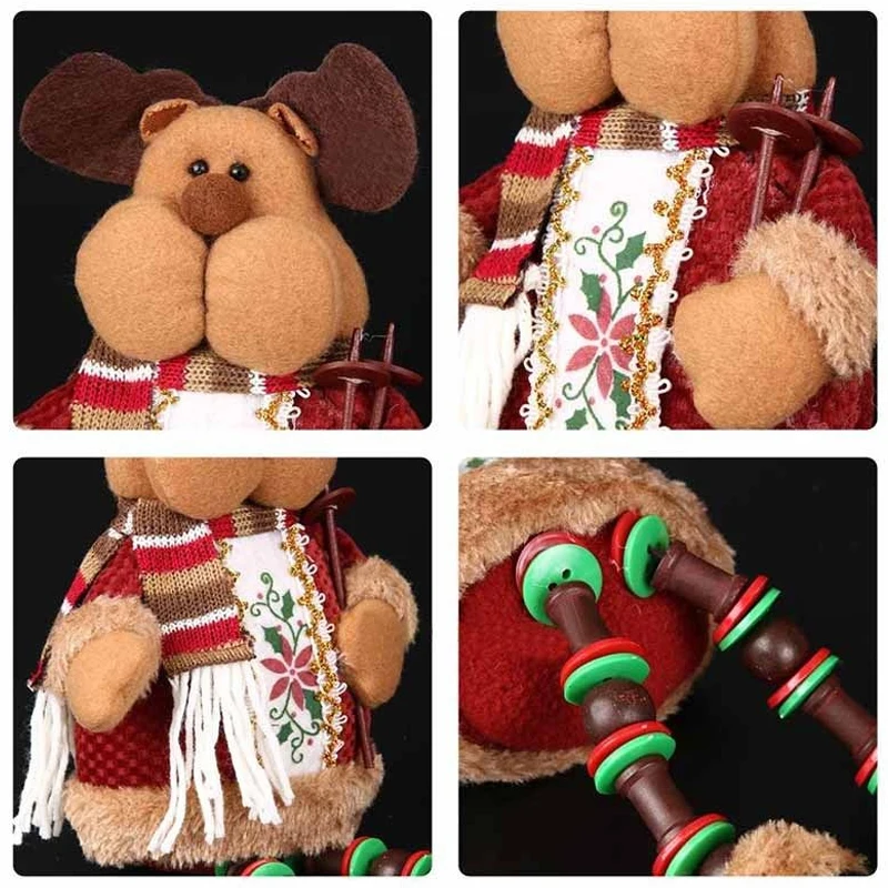 

Xmas Tree Decoration Doll Party Decor Christmas Sitting Decorations New 1PC Hanging Ornaments