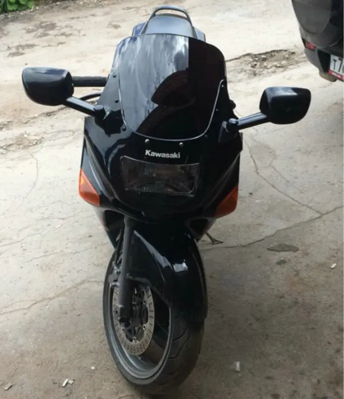 Мотоцикл Обтекатели лобовое стекло для 1993 2007 Kawasaki ZZR400 ZZR600 ZZR 400 600 99 01 02 03 04 2003 2004
