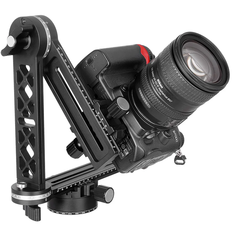 XILETU 720PRO-2 панорамная головка штатива с высоким покрытием 360 градусов с расширенной qr-пластиной и узловой направляющей для цифровой камеры