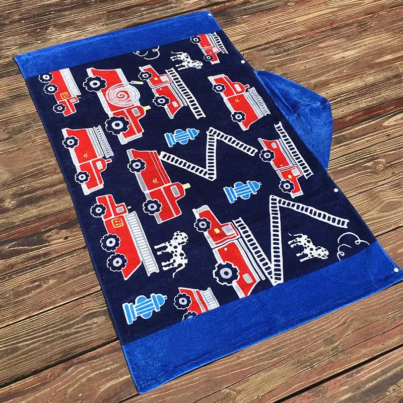 Mounchain хлопковое пляжное полотенце большой размер для детей взрослых купания с