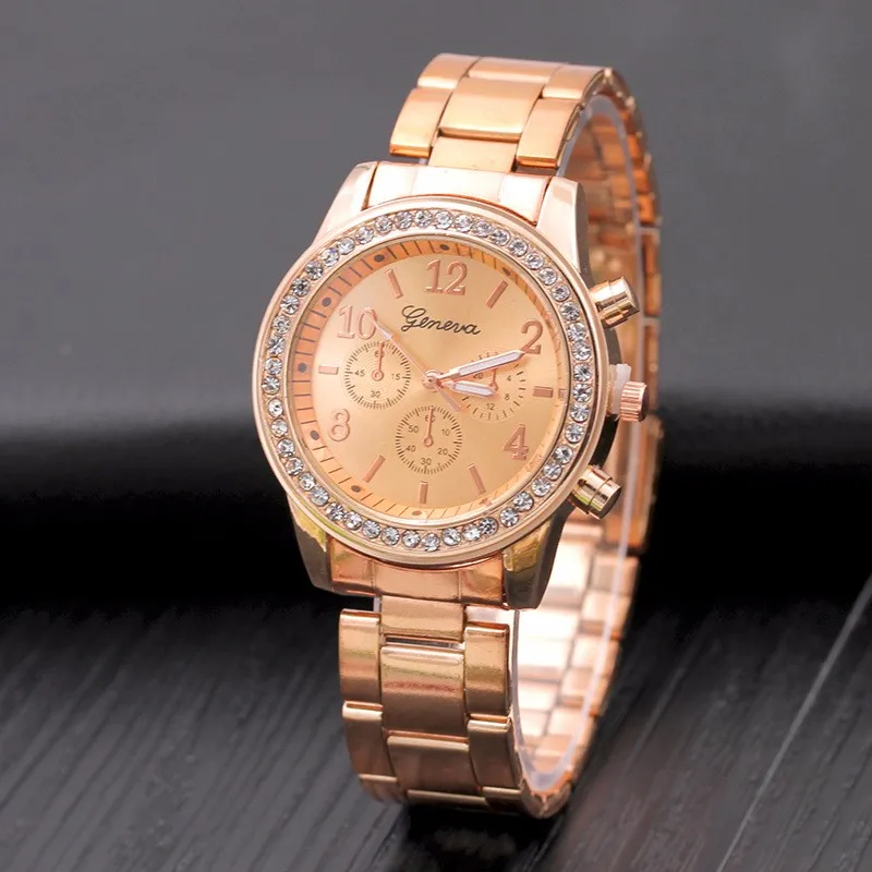 2021 Relojes hombre Women Sport watch Lovers Rhinestone Watches women Casual Stainless Steel Quartz Wristwatch Hot Gift | Наручные часы