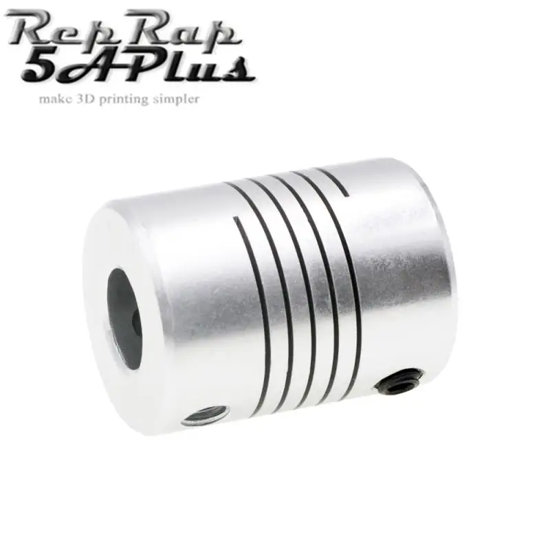 2PCS Flexible Shaft Coupling 5 * mm Stepper Motor Coupler Jaw 5mm To with 8 Setscrews for 3D Printer Part | Компьютеры и офис