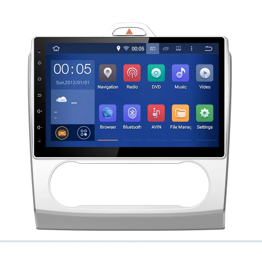 2din Android 10 4G + 32G автомобильный Dvd Gps для Ford Focus 2 2006-2011 с Wifi/gps Navi/fm/am
