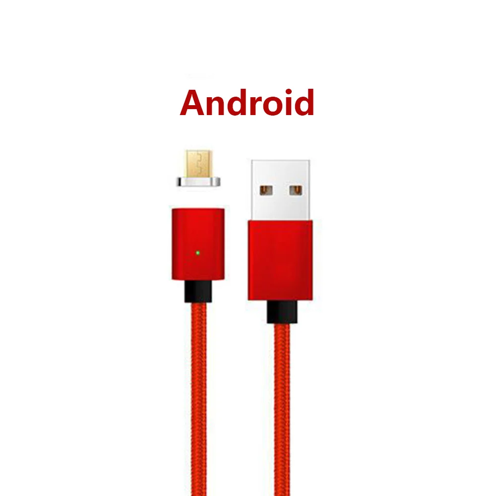 For Micro Магнитные зарядные устройства для samsung Galaxy S9 LG Xiomi huawei Usb кабель для освещения IPhone 7 8 Micro type C Быстрая зарядка 90 градусов - Тип штекера: For Micro
