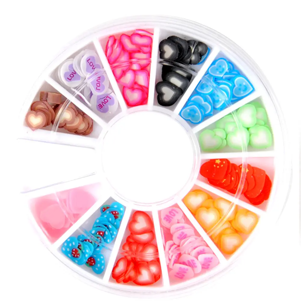 4 Wheel Crystal Mixed Color Stone Nail Rhinestone 3D Nail Art Decoration Accessories Irregular Beads DIY Design Manicure Diamond - Цвет: 4