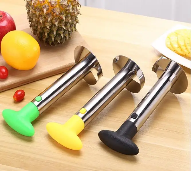 1 шт. нержавеющая сталь ананас Овощечистка для кухонных принадлежностей слайсеры