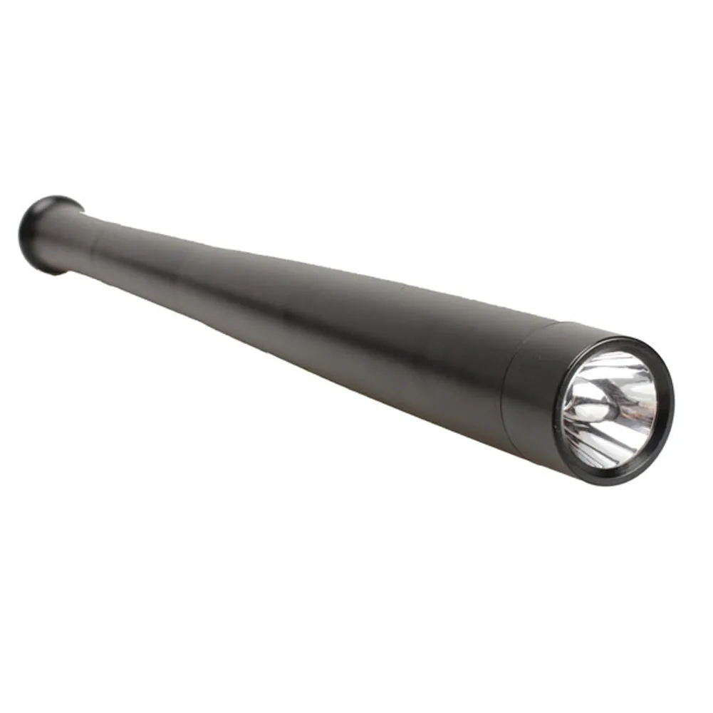 

New 3 Mode Baseball Shape Bat Security Long CREE Q5 LED Flashlight Lamp Torch Dropshipping AA