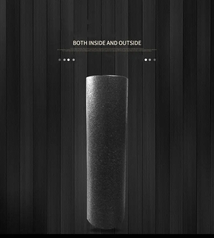 Черный экстра плотный пенный Ролик высокой плотности спуск боли в мышцах спины