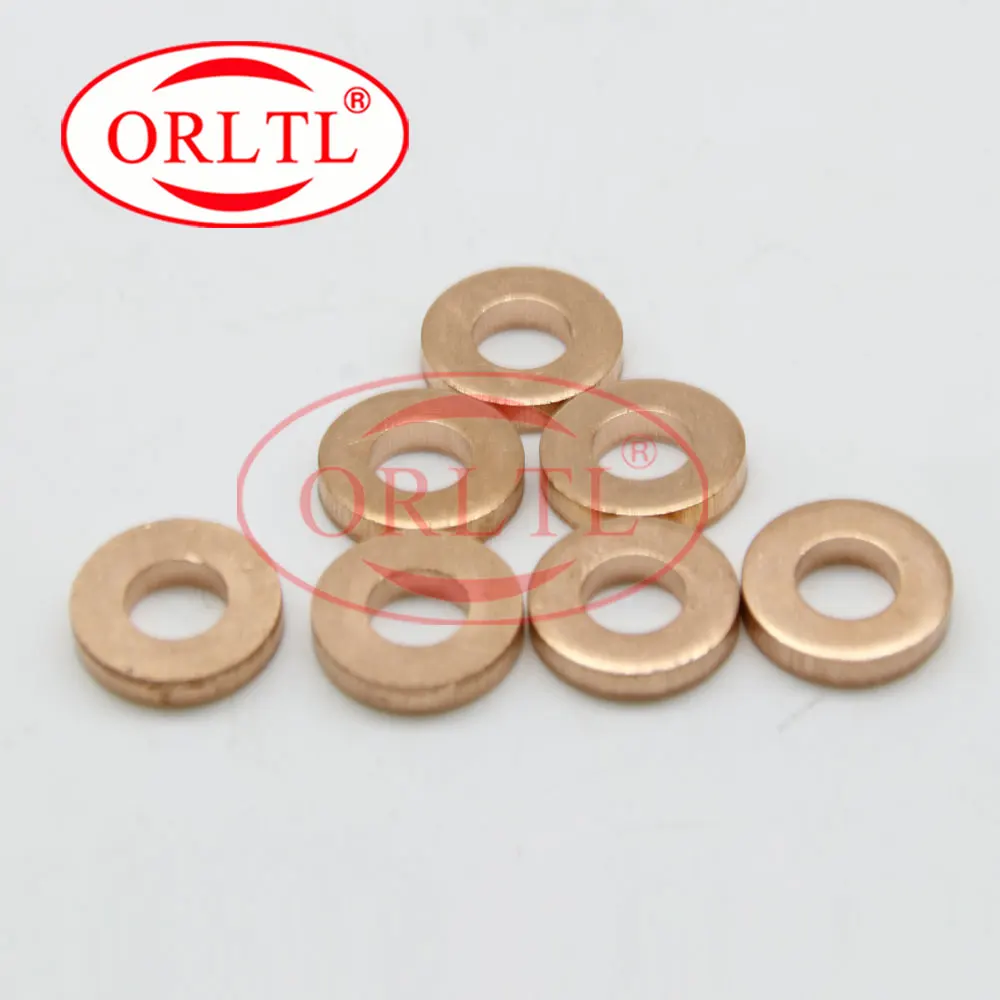 Медные шайбы ORLTL 30 шт./Лот прокладки F00VC17502 F00VC17503 F00RJ01453 F00VC17504 F00VC17505 F00VC17506 толщина 1
