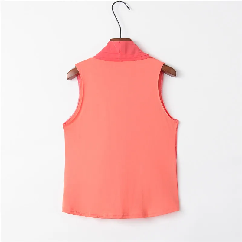 

YSDNCHI White Beach Sexy Sleeveless Blouse Office Lady Tops Chiffon Women Summer Halter Woman Casual Female