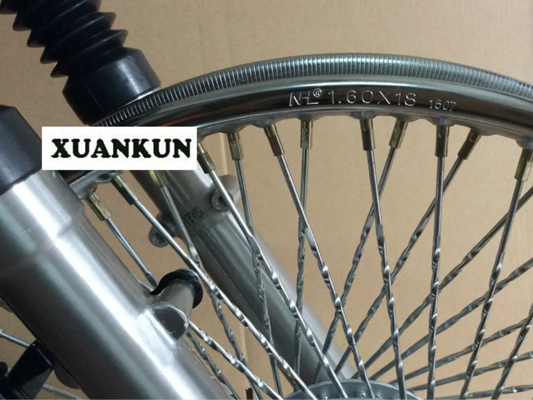 CG125 мотоцикл ретро модификация колеса Расширение 72 спицы дисковые тормоза