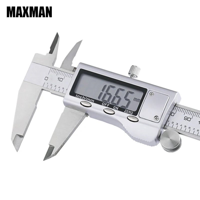 Штангенциркуль MAXMAN 0 150 мм измерительный инструмент из нержавеющей стали