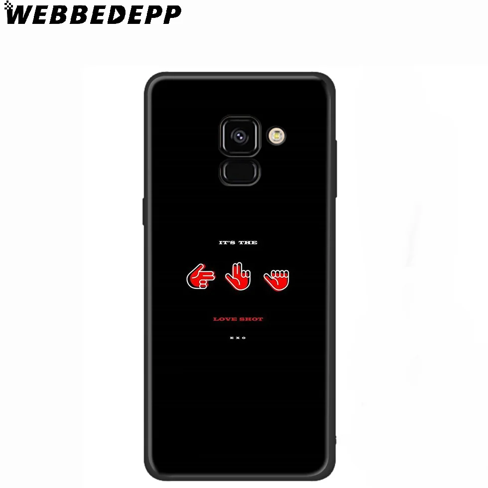 7 WEBBEDEPP Exo диапазонах K поп силиконовый чехол для samsung Galaxy A3 A5 A6 A7 A8 A9 A10 A20 A30 A40 A50 A70 M10 M20 M30 - Цвет: 7