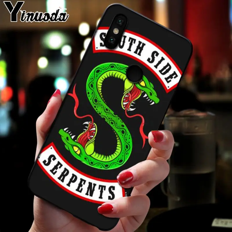 Yinuoda ривердейл SouthSide змеи чехол для телефона чехол для xiaomi redmi 7 5 плюс 6pro 6a 4x go note5 note7 note6pro mi8se 9se coque