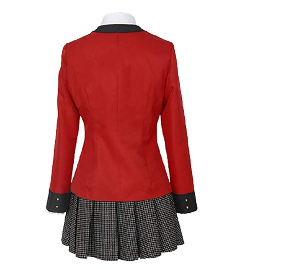 Костюм для косплея Kakegurui Yumeko Jabami японская школьная форма костюм Хэллоуина женщин