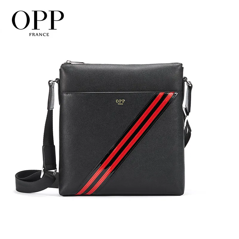 OPP мужская деловая Повседневная сумка кожаный модный портфель универсальная