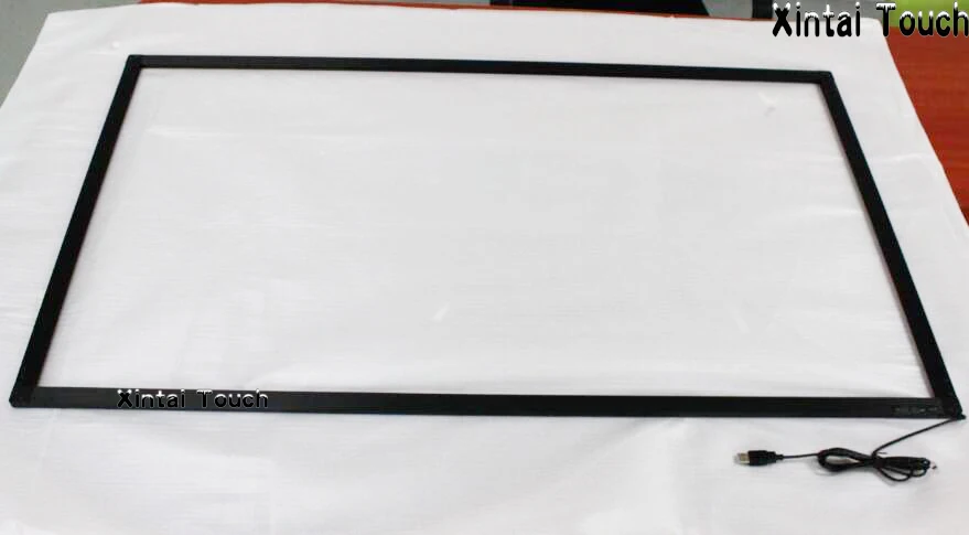 

Free Shipping! 10 points infrared multi touch screen overlay kit,47 inch touch screen for all in one PC
