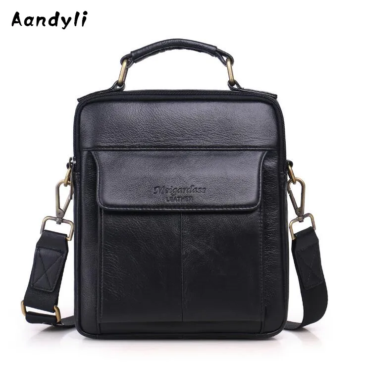 Пояса из натуральной кожи сумки коровьей для мужчин's Crossbody Сумки на одно плечо