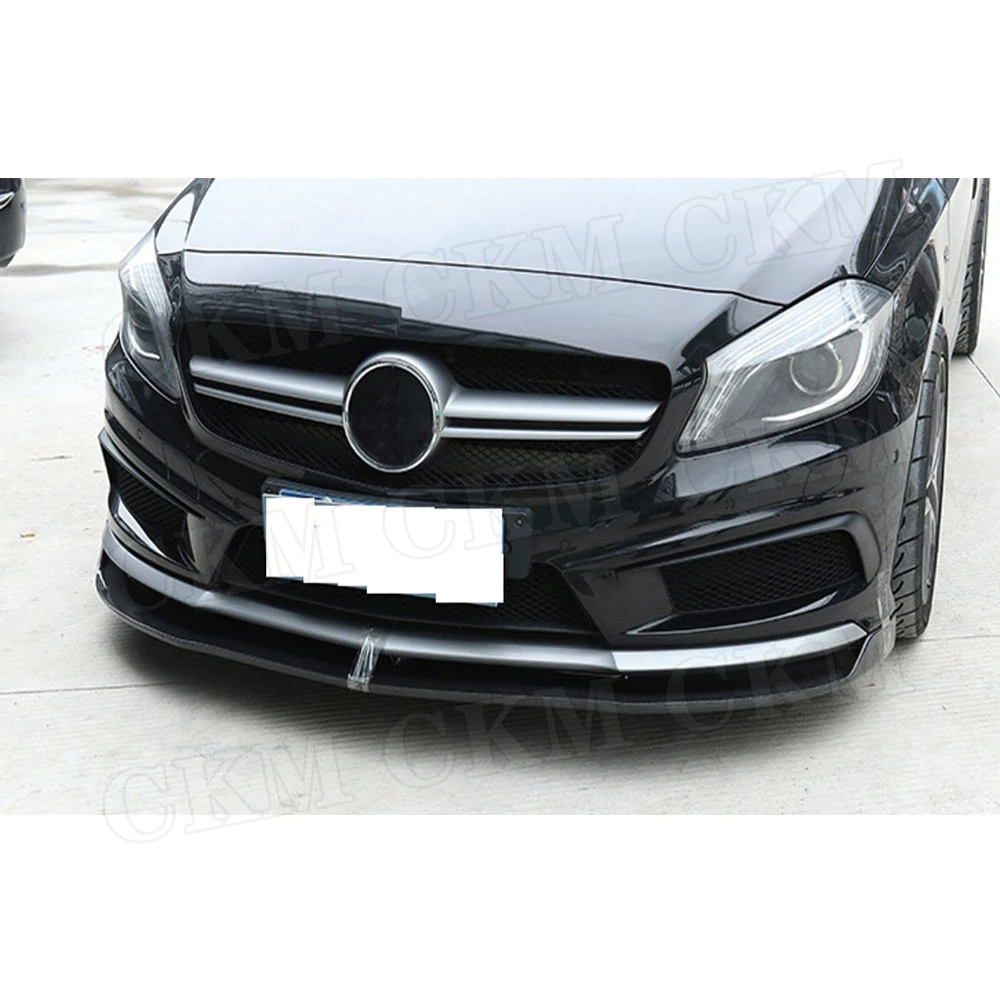 Передний бампер из углеродного волокна для Mercedes Benz A Class W176 A180 A200 A260 A45 RZ Style 2013-2016 |