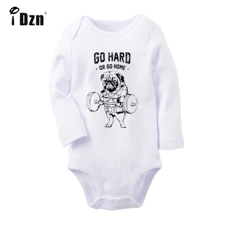 JaBaby2591WC Ретро Винтаж Милая Собака Rigby цветок милая собака мопс в кармане дизайн Новорожденный ребенок боди малыш Onsies комбинезон одежда - Цвет: JaBaby2591WC